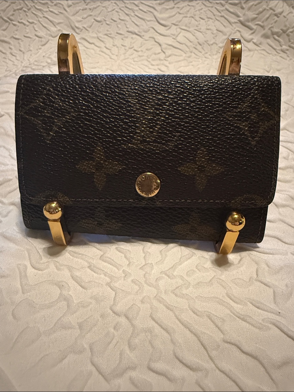 Louis Vuitton Monogram Fold-Over Keyholder